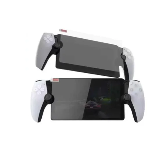 Dobe TP5-3576 Anti-Scratch HD Transparent Glass Film For PS 5 Portal Screen